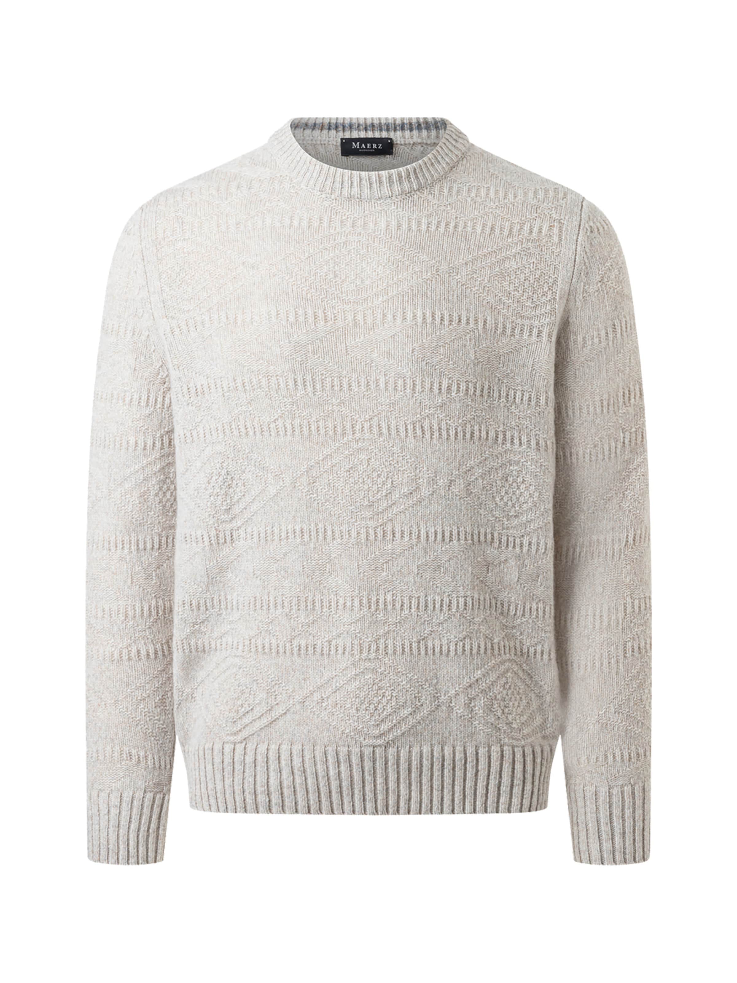 Pull-over MAERZ Muenchen en beige : devant