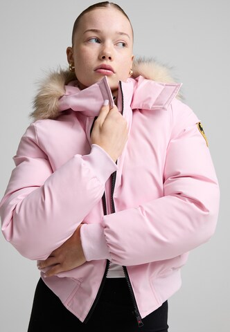 Zavetti Canada Between-Season Jacket 'Arabella' in Pink