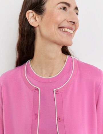 GERRY WEBER Knit Cardigan in Pink