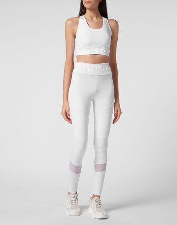 Skinny Leggings Plein Sport en blanc