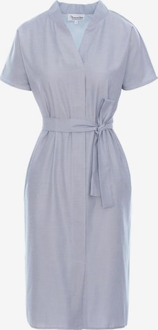 Couture de Marie Blusenkleid 'Vanessa' in Blau: Vorderseite