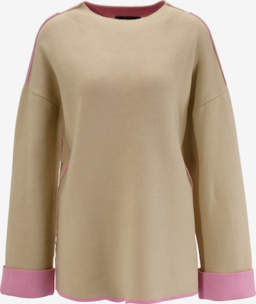 Aniston SELECTED Pullover in Beige: predná strana