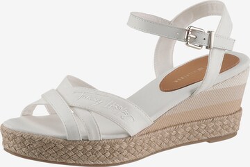 TOMMY HILFIGER Sandals in White: front