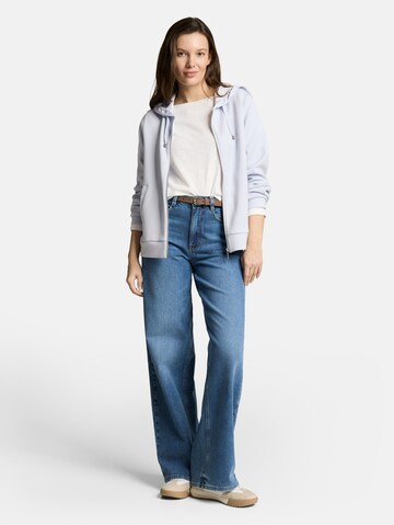 TOM TAILOR Sweatjacke in Blau