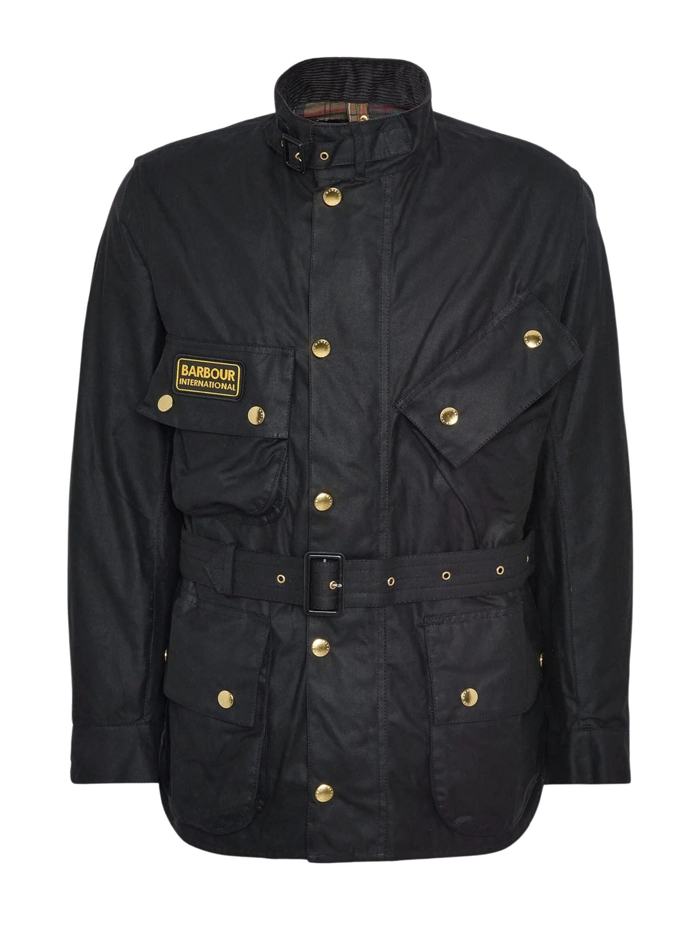 Veste d’hiver 'INTERNATIONAL ORIGINAL' Barbour International en noir : devant