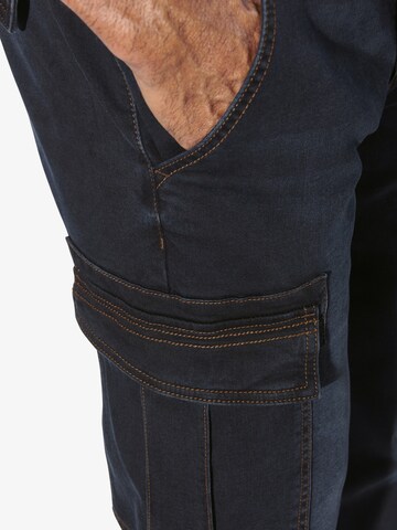 Jan Vanderstorm Loose fit Cargo jeans 'Gunnheim' in Blue