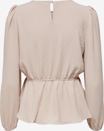 ONLY Bluse 'Mette' in Beige