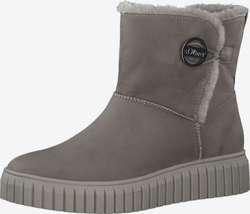 Bottines s.Oliver en gris : devant