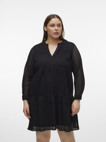 Vero Moda Curve Tunic in Black: front