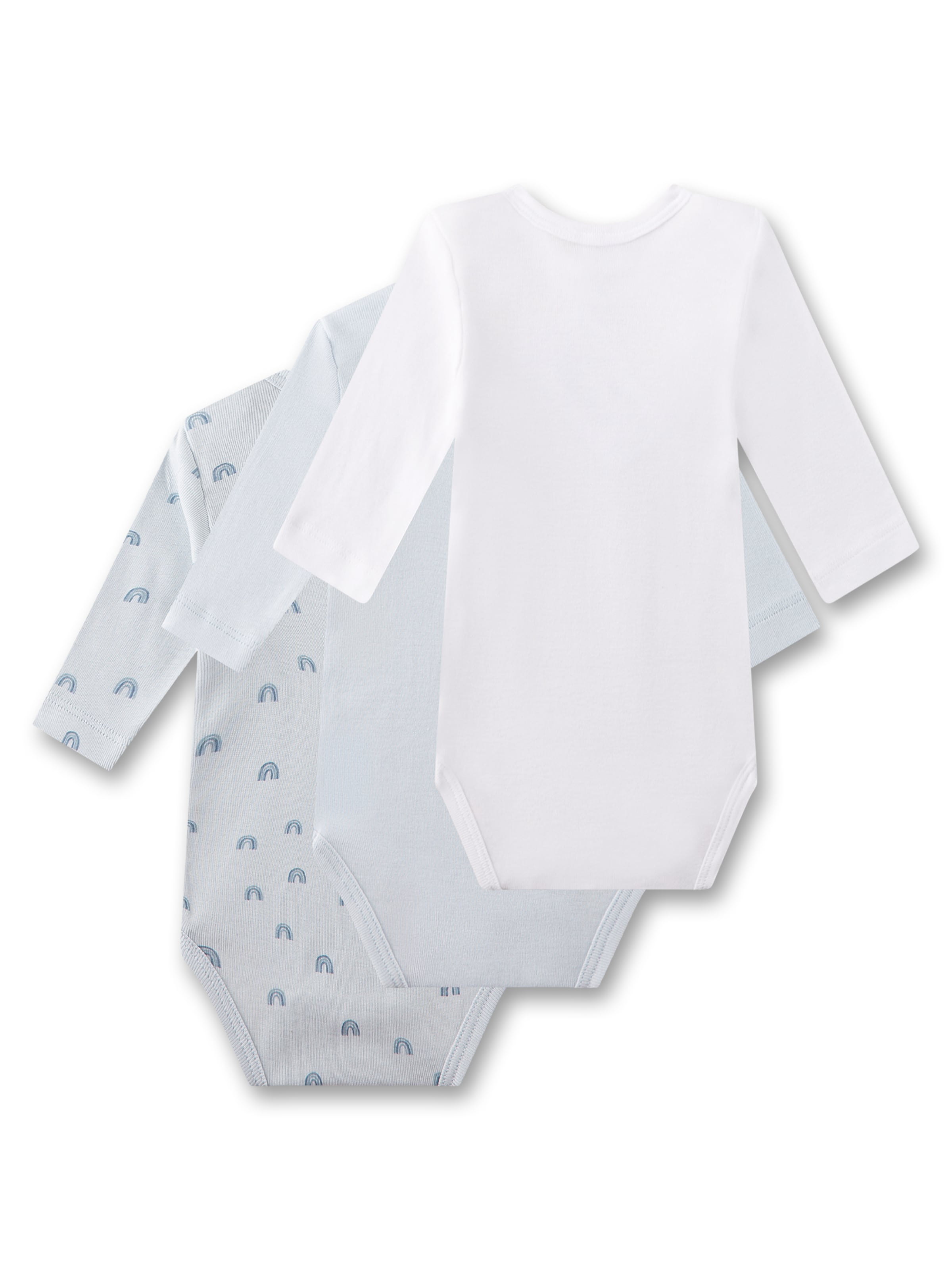 Sanetta Strampler (GOTS) in Blau