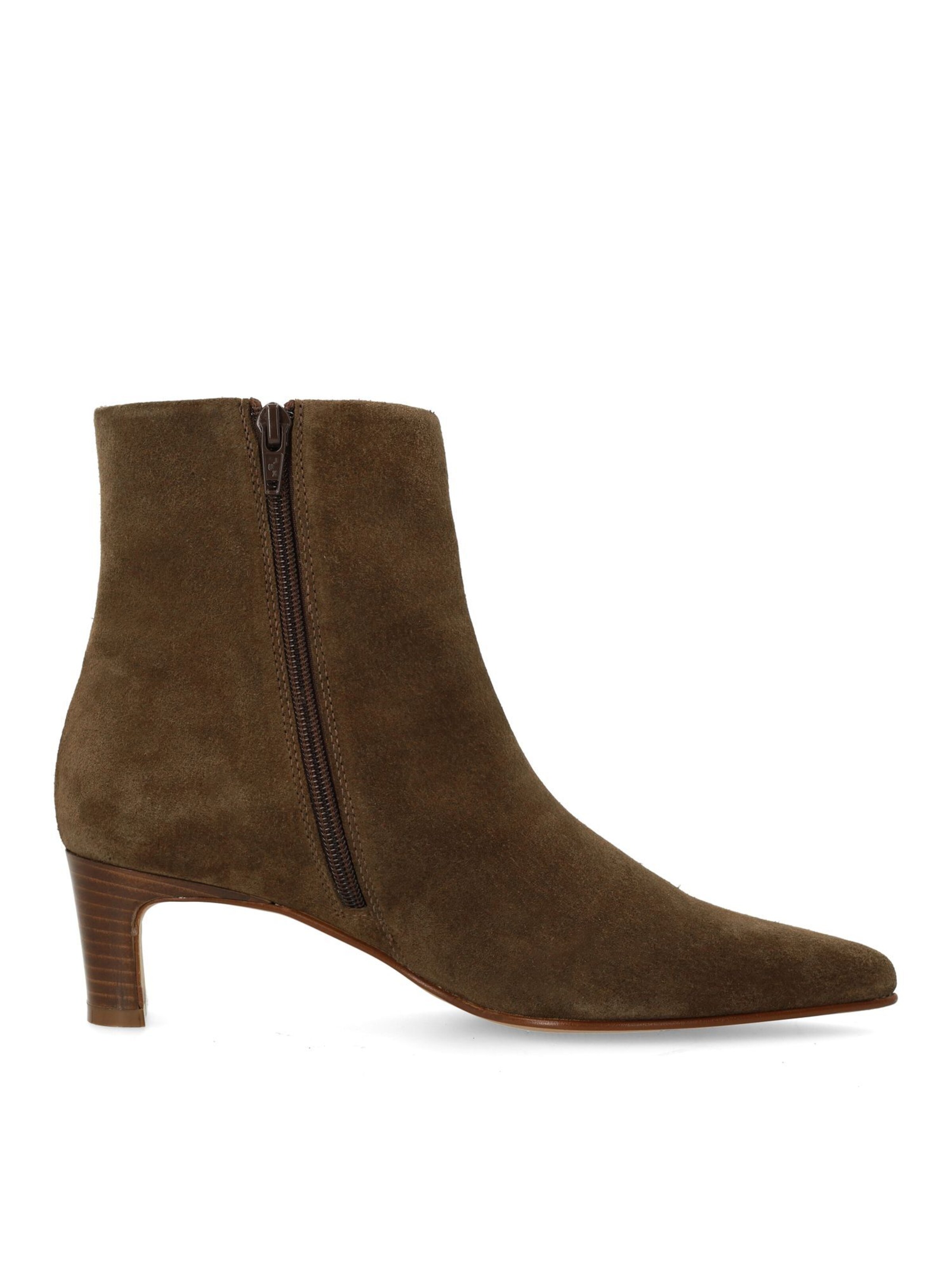 MANFIELD Stiefelette in Braun