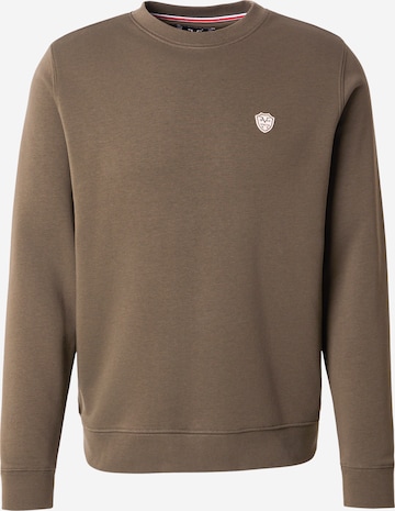 19V69 ITALIA Sweatshirt 'Nico' in Grün: Vorderseite