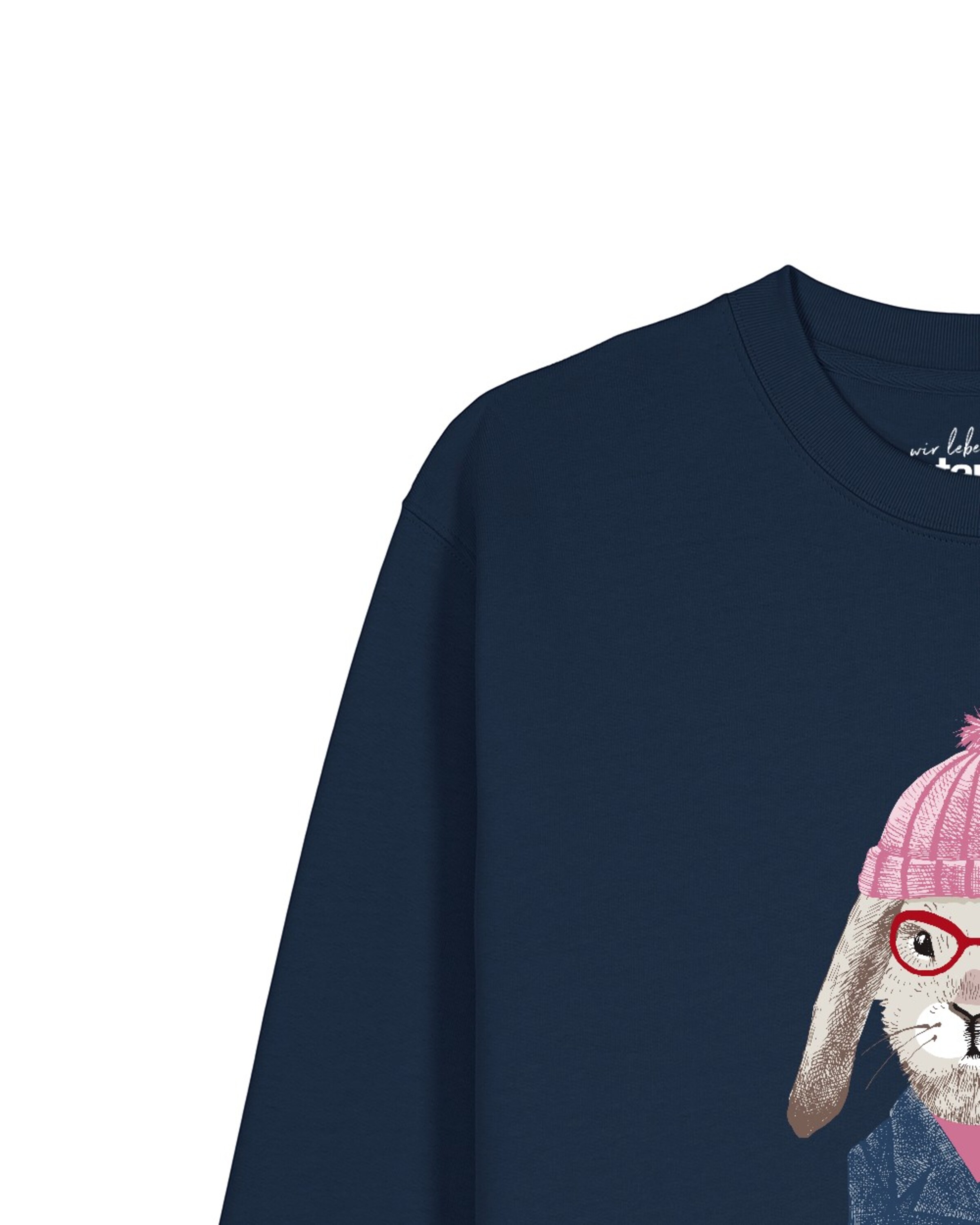 Watapparel Sweatshirt 'Hase' in Blauw