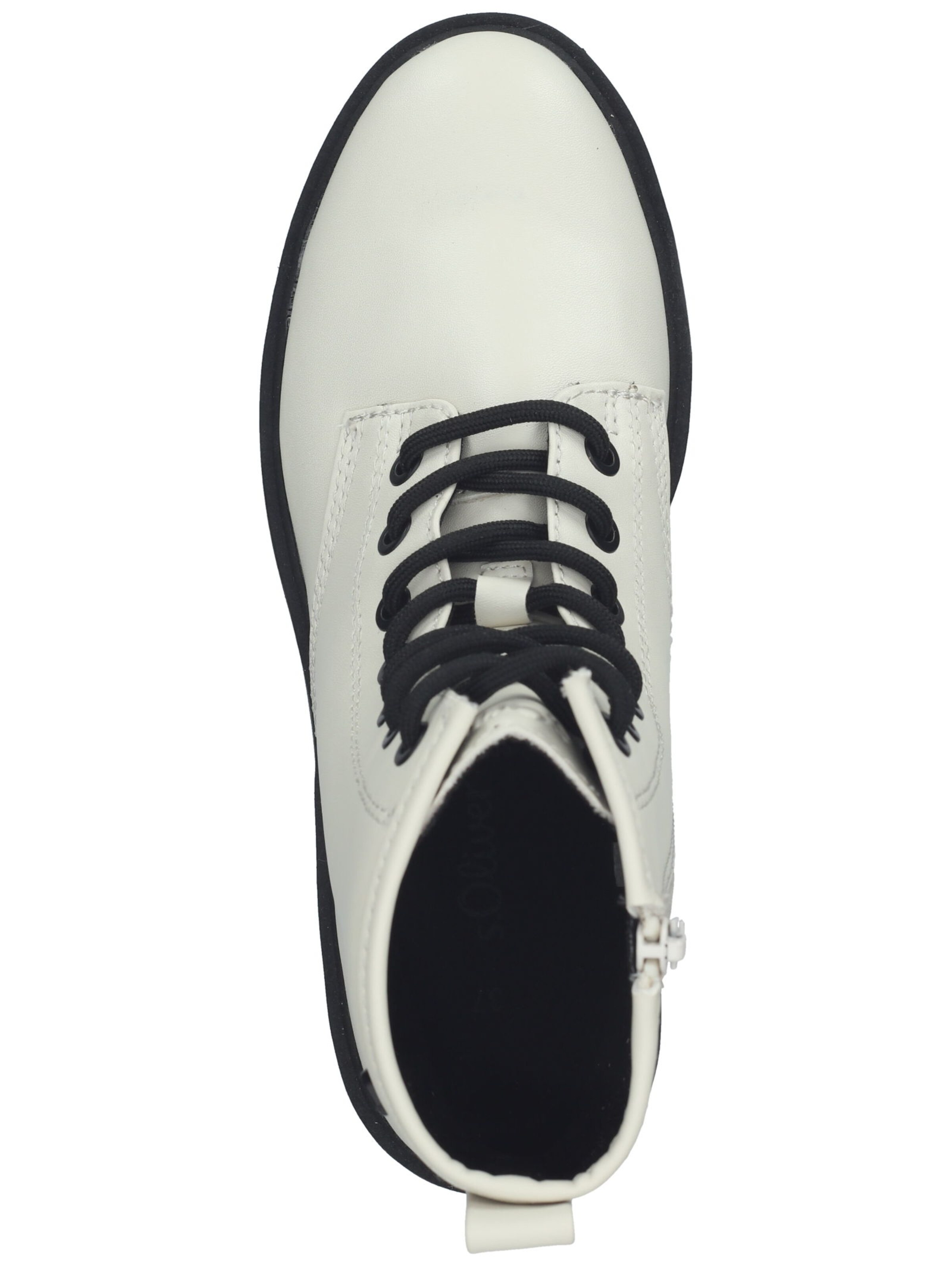 s.Oliver Lace-up bootie in White