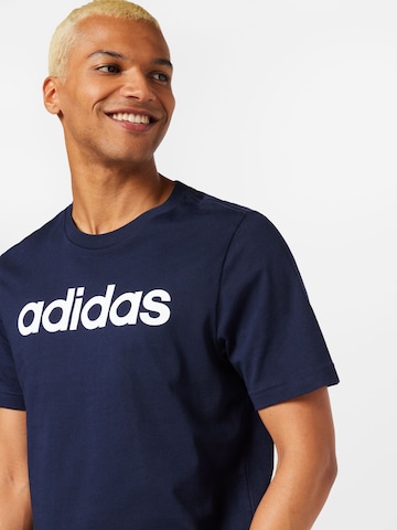 ADIDAS SPORTSWEAR - Camisa 'Essentials' em azul