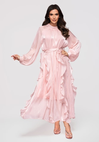 Ombre Evening dress in Pink