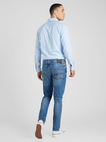 QS Slimfit Jeans 'Shawn' i blå