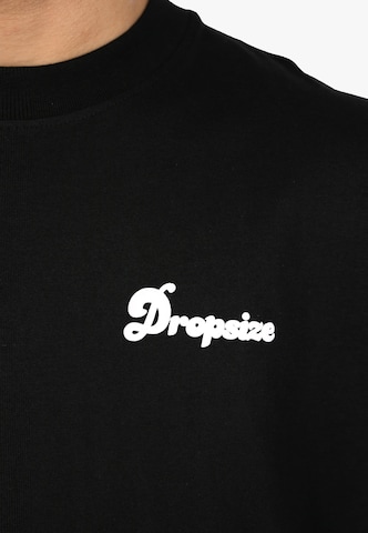Maglietta 'Hustle Hard' di Dropsize in nero