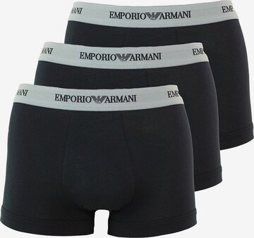 Boxer di Emporio Armani in nero: frontale