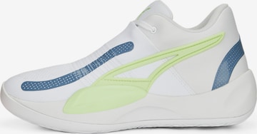 PUMA Athletic Shoes 'Rise Nitro' in White: front