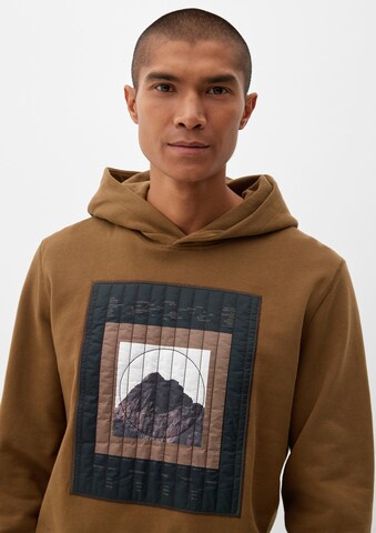 s.Oliver Sweatshirt in Brown