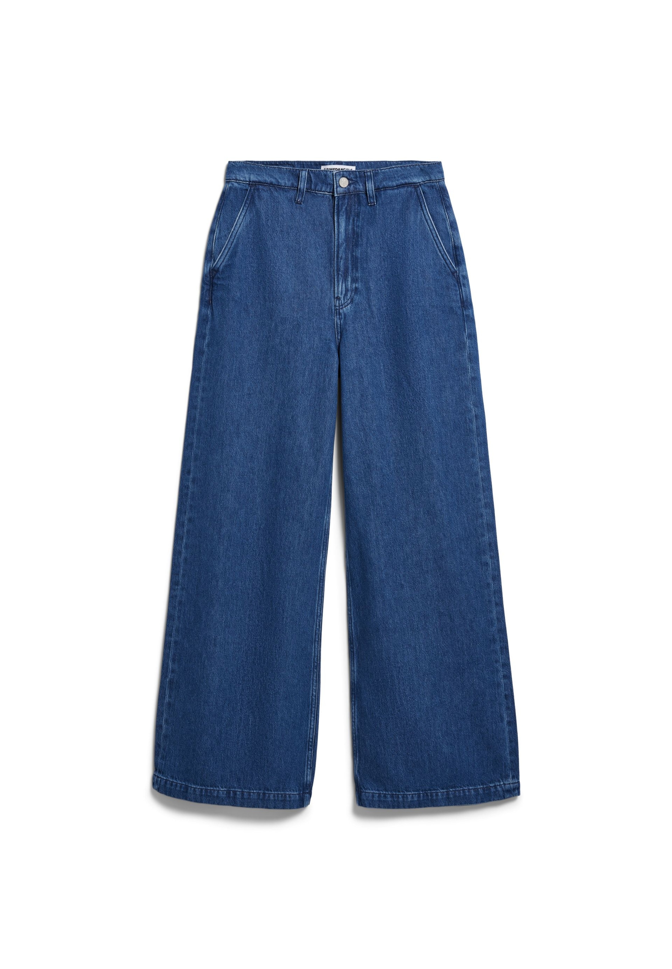 Wide leg Jeans di ARMEDANGELS in blu: frontale