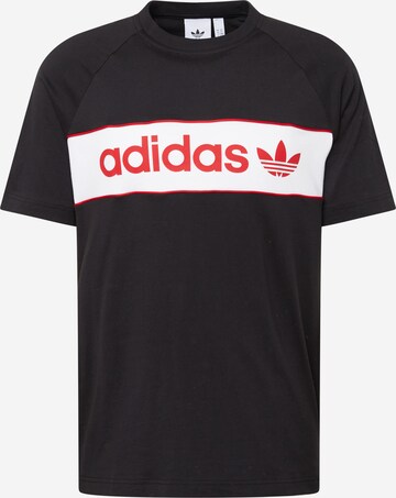 ADIDAS ORIGINALS Shirt 'Archive' in Black: front