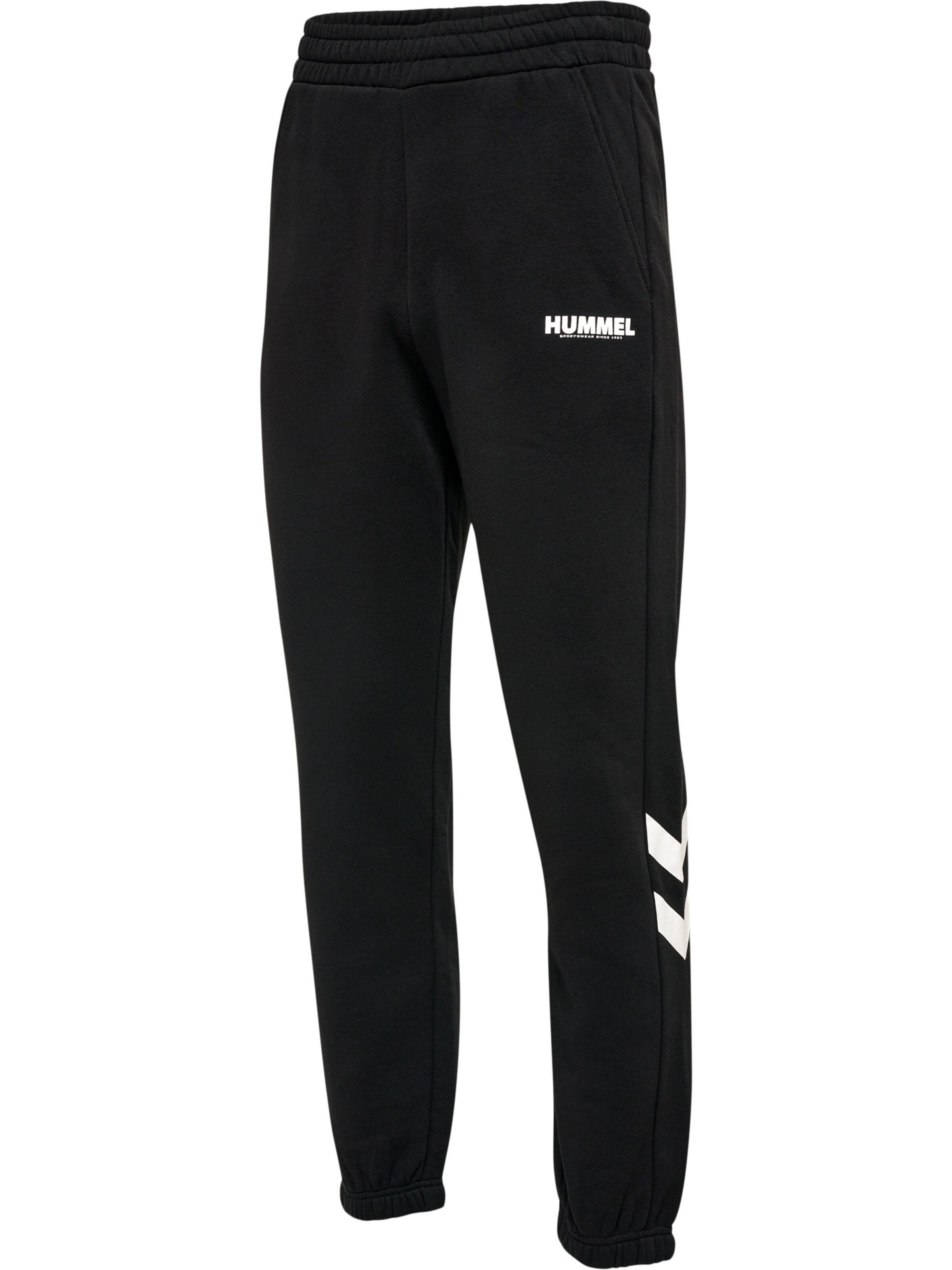 Hummel Tapered Sportbroek 'Legacy' in Zwart