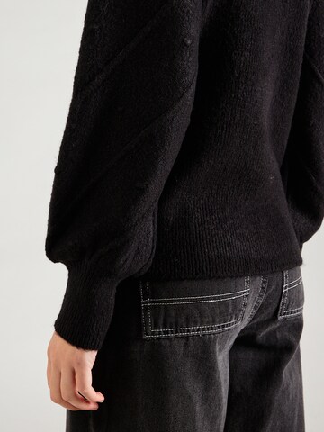 VILA Sweater 'VICOSY' in Black