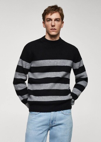 MANGO MAN Sweater 'Novosel' in Grey: front