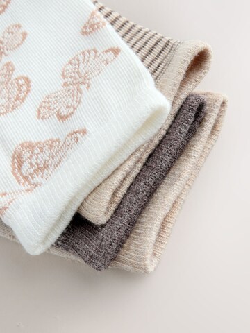 Chaussettes Next en beige