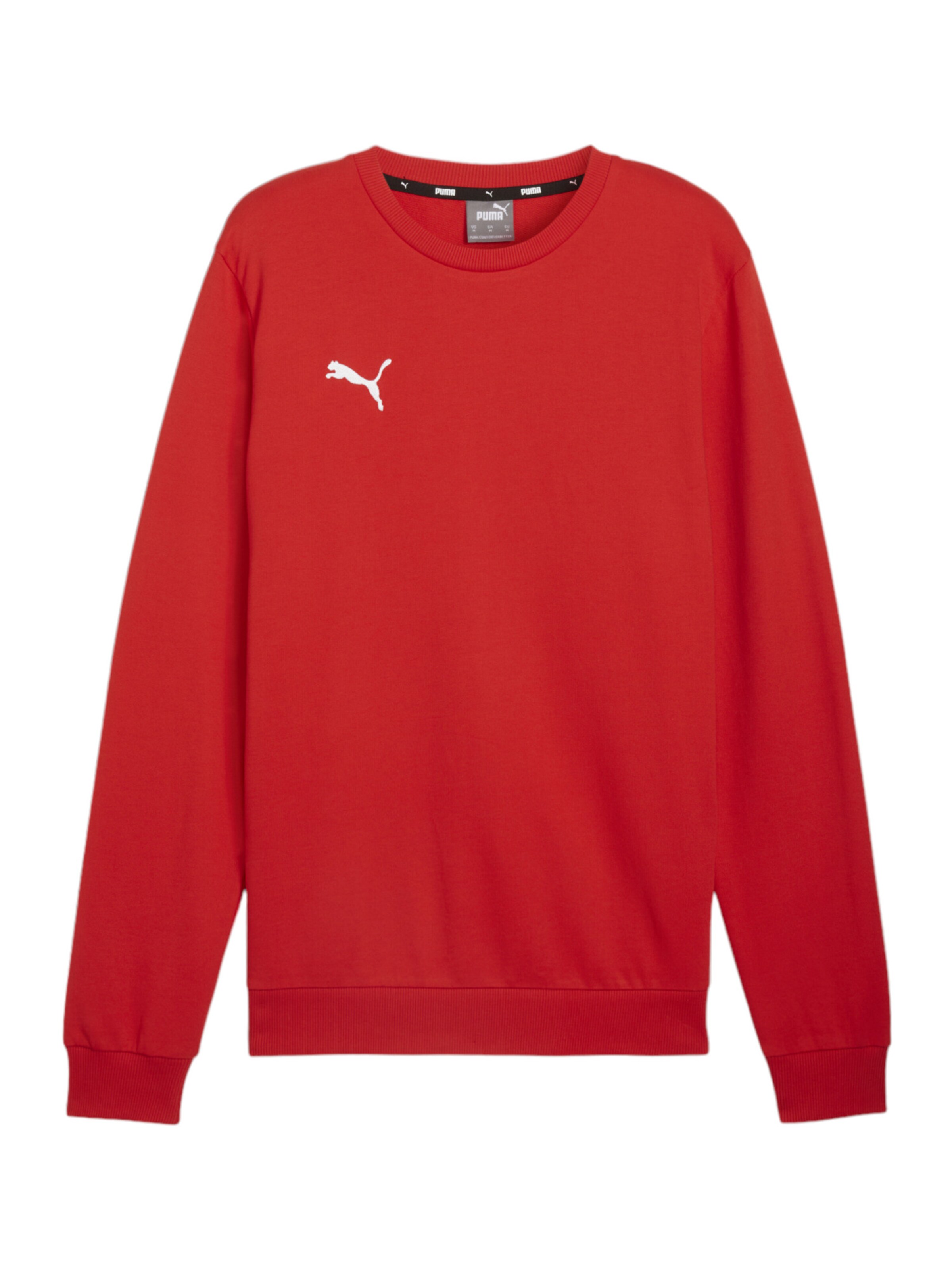 PUMA Sports sweatshirt 'TeamGoal' in Red: front