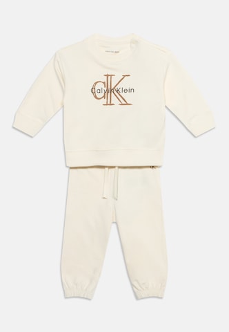 Calvin Klein Jeans Set in Beige: Vorderseite