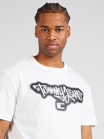 T-Shirt Tommy Jeans en blanc