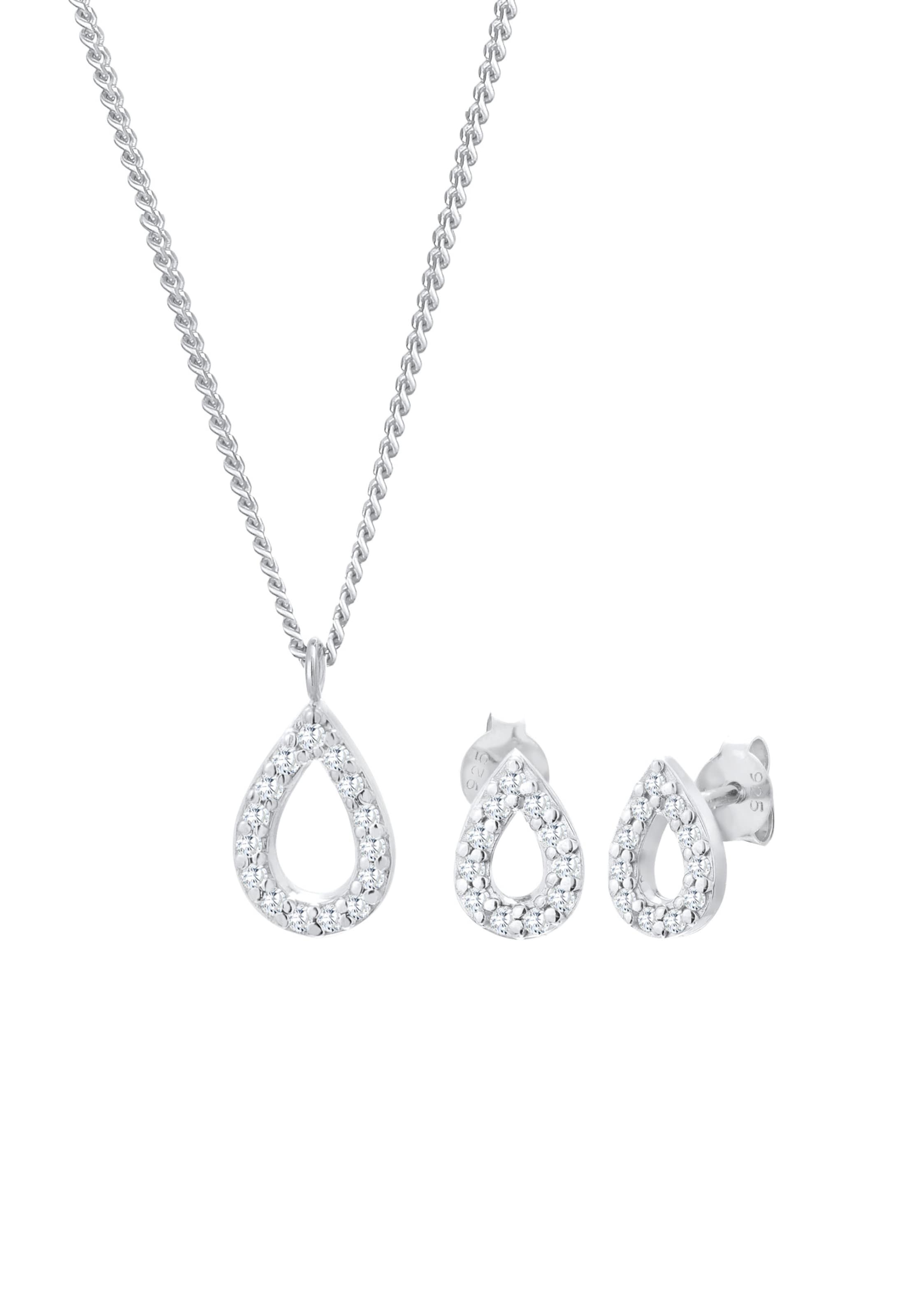 Set de bijuterii de la ELLI pe argintiu