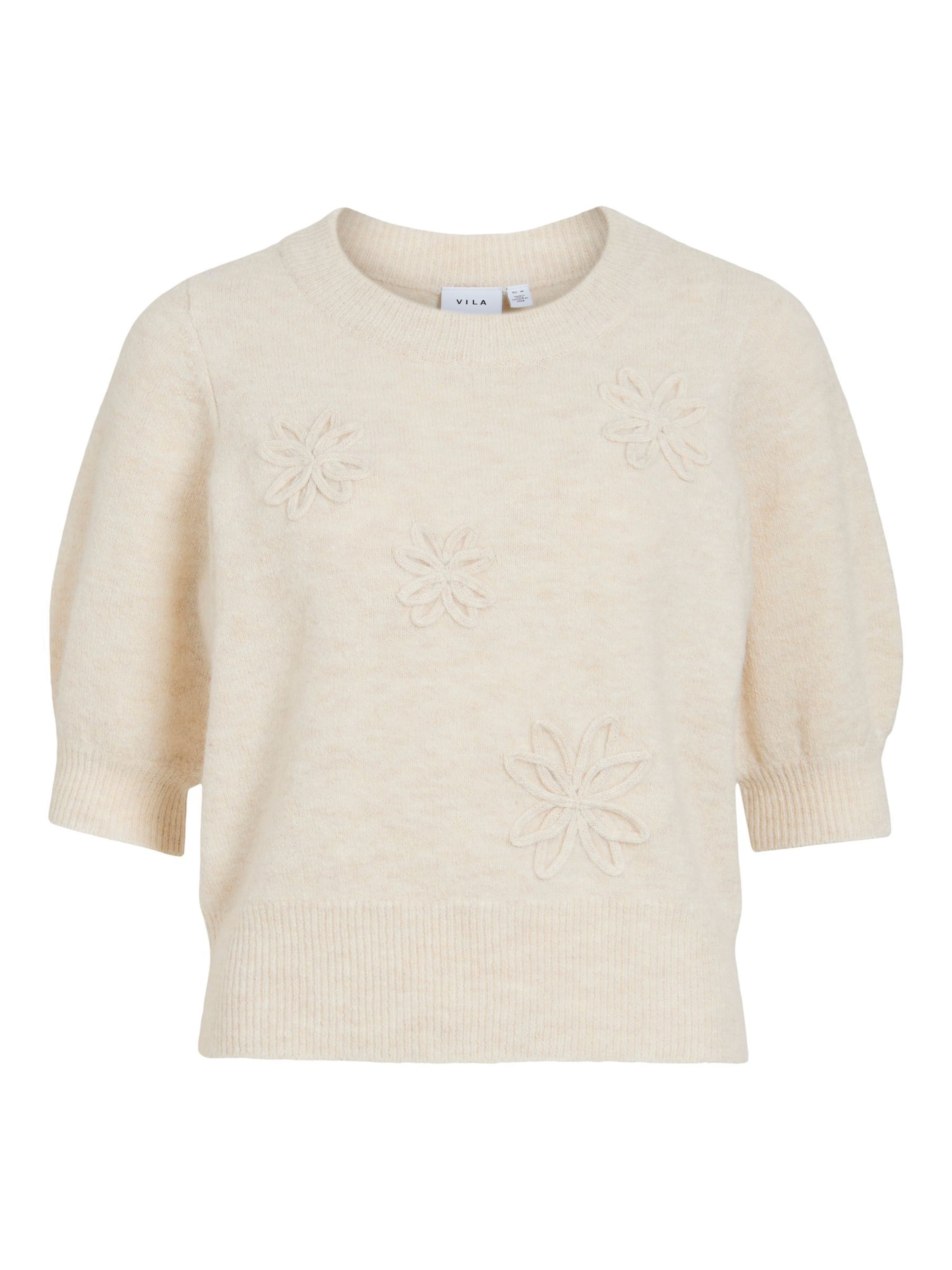 Pullover 'VISebora' di VILA in beige: frontale