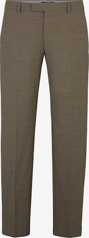 JOOP! Slim fit Pleated Pants ' Blayr ' in Green: front