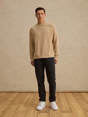 DAN FOX APPAREL Sweater 'Pablo' in Beige