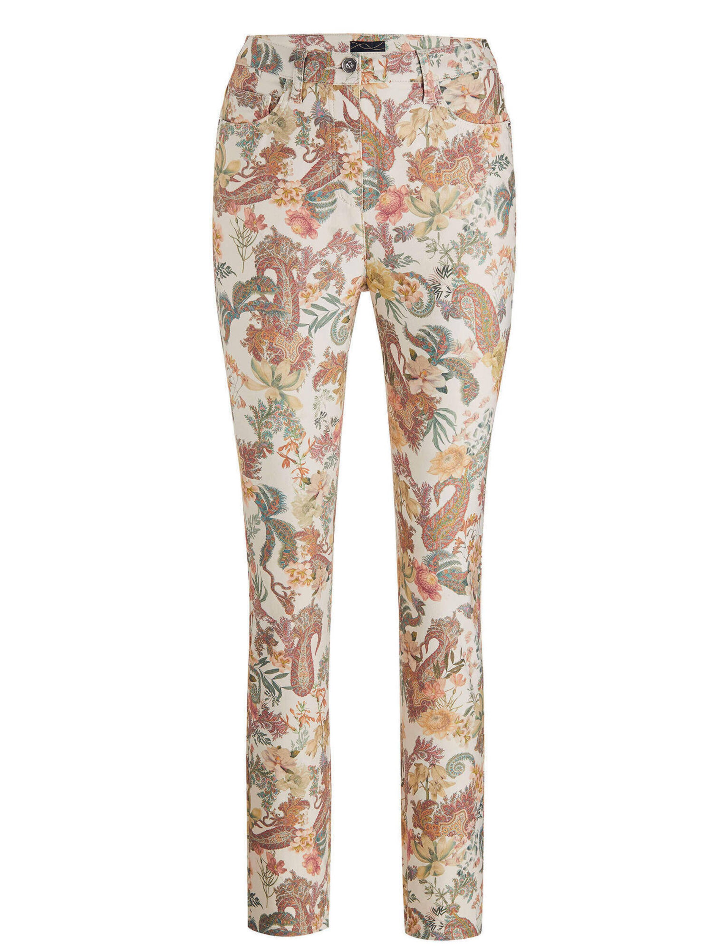 Goldner Slim fit Trousers in Beige