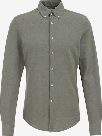 Chemise WE Fashion en vert : devant