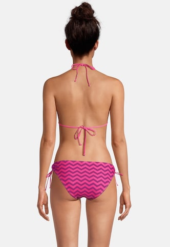 BECO the world of aquasports Triangle Bikini 'Zigzag' in Pink