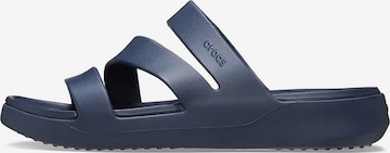 Crocs Mule 'Getaway ' in Blue: front