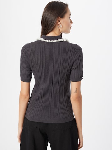 LEVI'S ® Пуловер 'SS Sweater Polo' в сиво