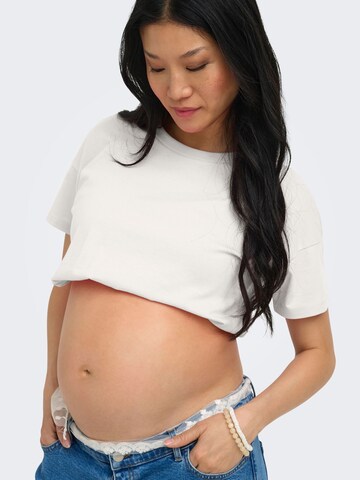 Only Maternity Shirt in Wit