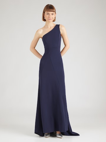 WAL G. Avondjurk 'INAIYA' in Blauw: voorkant