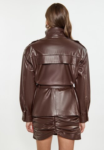 faina Between-season jacket in Brown