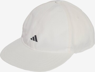 ADIDAS PERFORMANCE Athletic Cap 'Essential' in White: front