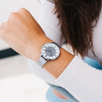 Julie Julsen Analog Watch in Silver: front