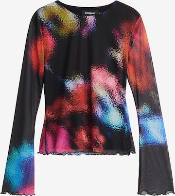 juoda Desigual Marškinėliai: priekis