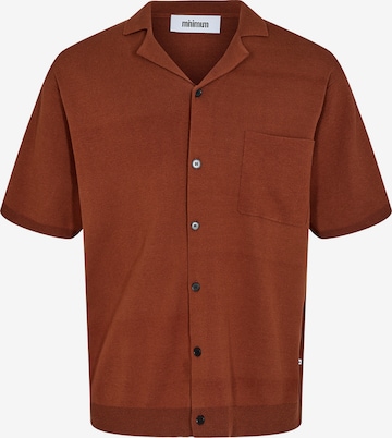 minimum Knit cardigan 'Jives' in Brown: front